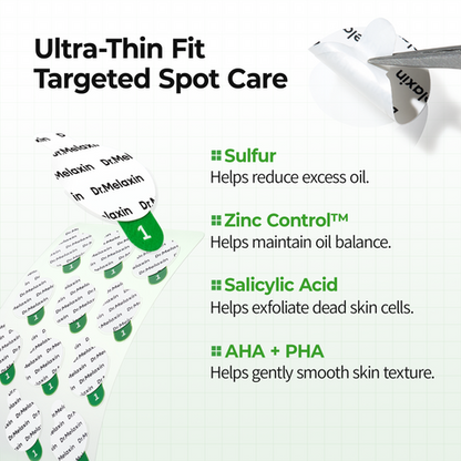 S-ZINC ZERO FIT Ultra Thin Blemish Spot Patch