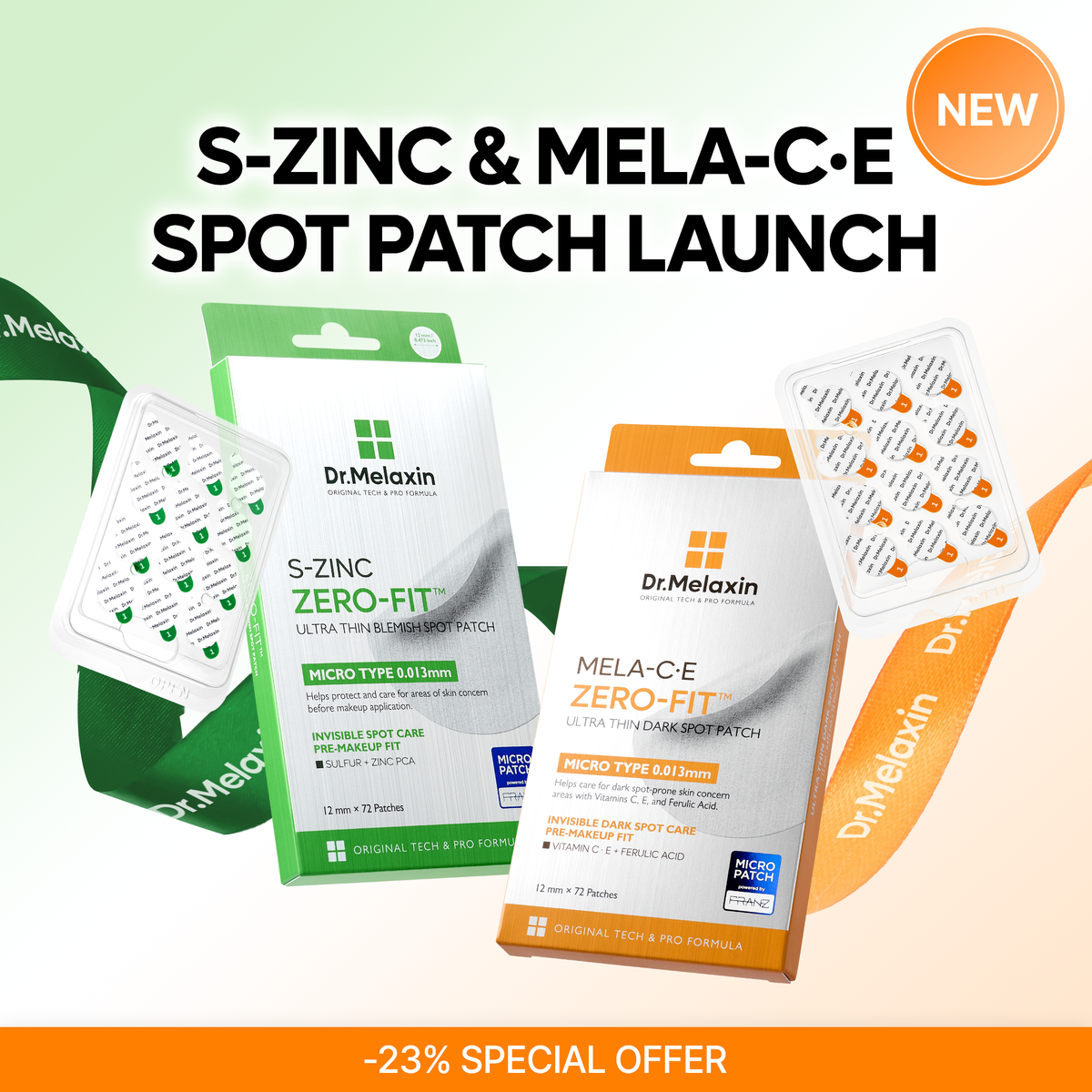 S-ZINC ZERO FIT Ultra Thin Blemish Spot Patch