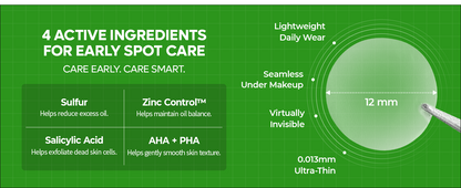 S-ZINC ZERO FIT Ultra Thin Blemish Spot Patch