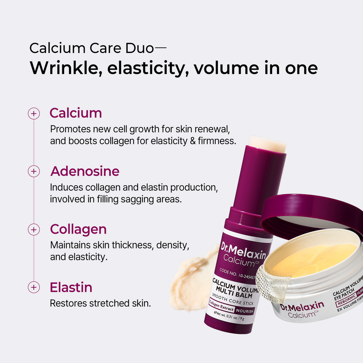 Calcium Volume Multi Balm & Eye Patch 60ea